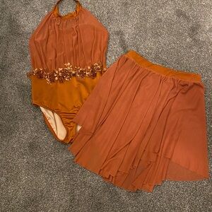 Girls two piece costume